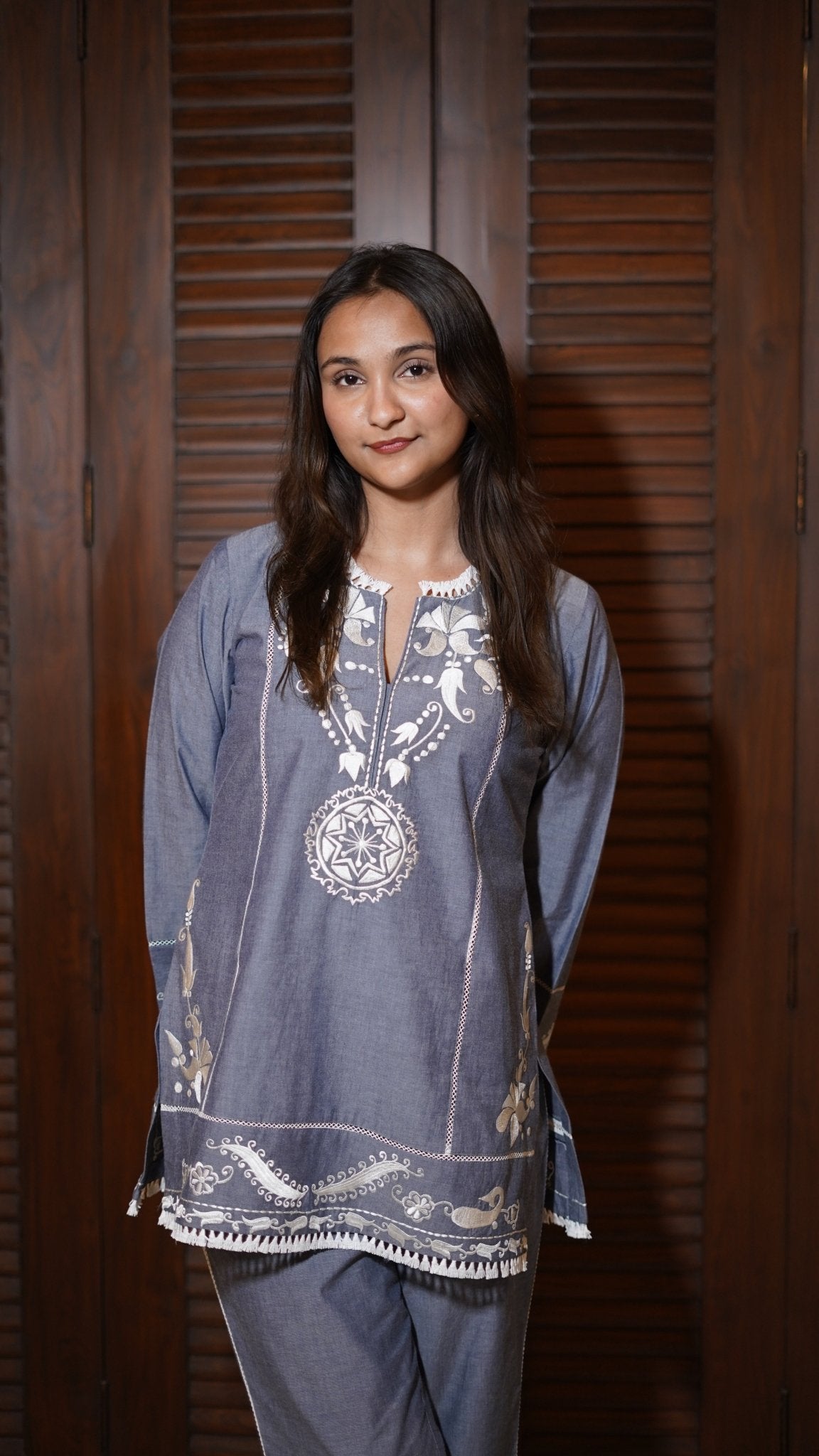 Grey Coord Set - Anuradha Grewal