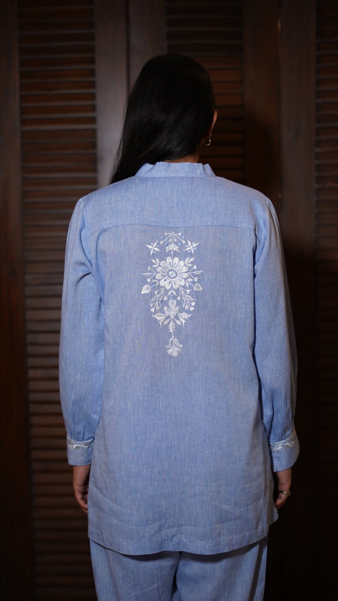 Light Blue Coord Set - Anuradha Grewal