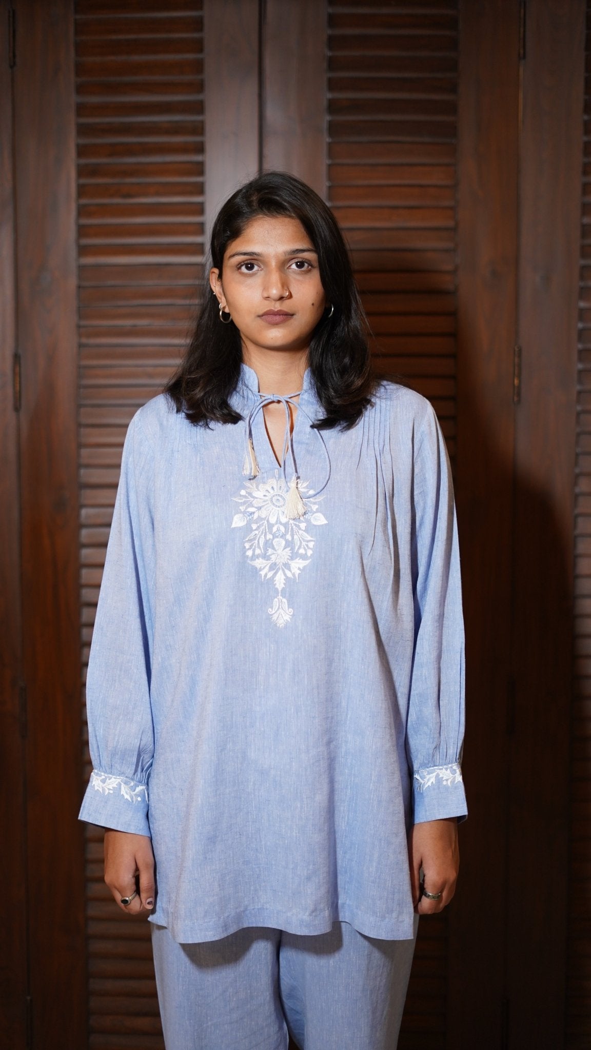 Light Blue Coord Set - Anuradha Grewal